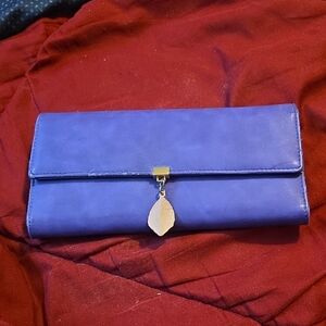 TRAVELAMBO ELEGANT PURPLE CLUTCH WALLET